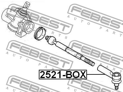 Купить Febest 2521-BOX по низкой цене в Украине!