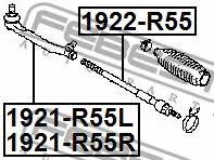 Купить Febest 1921-R55R по низкой цене в Украине!