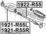 Купить Febest 1921R55R – отличная цена на EXIST.UA!