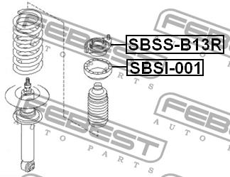 Купити Febest SBSS-B13R за низькою ціною в Україні!