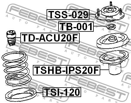 Купити Febest TSS-029 за низькою ціною в Україні!