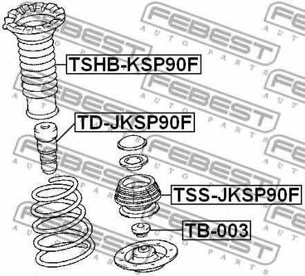 Купить Febest TSS-JKSP90F по низкой цене в Украине!