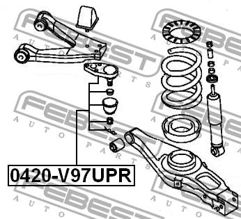 Купить Febest 0420V97UPR – отличная цена на EXIST.UA!