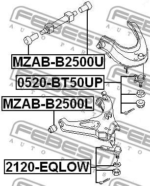 Купить Febest 2120-EQLOW по низкой цене в Украине!