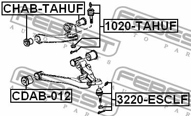 Купить Febest 1020TAHUF – отличная цена на EXIST.UA!