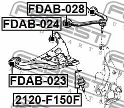 Купить Febest 2120F150F – отличная цена на EXIST.UA!