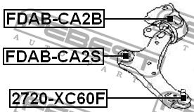 Купить Febest 2720XC60F – отличная цена на EXIST.UA!