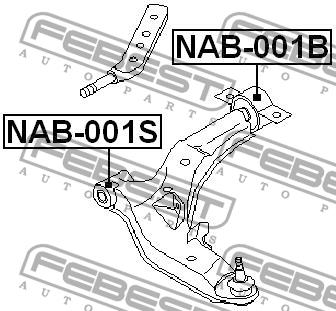 Купити Febest NAB-001S за низькою ціною в Україні!