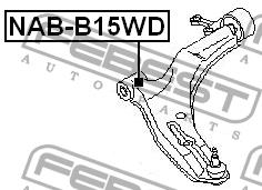 Купить Febest NABB15WD – отличная цена на EXIST.UA!