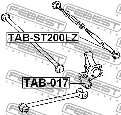 Купить Febest TABST200LZ – отличная цена на EXIST.UA!