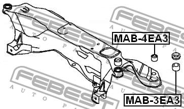 Купити Febest MAB4EA3 – суперціна на EXIST.UA!