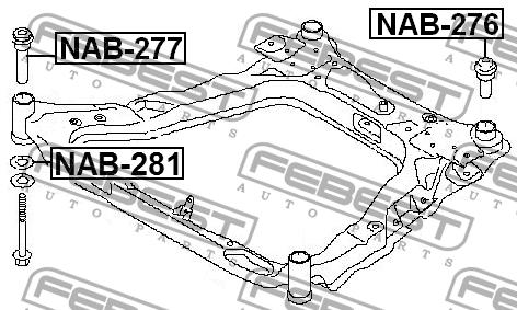 Купить Febest NAB277 – отличная цена на EXIST.UA!