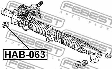 Купити Febest HAB063 – суперціна на EXIST.UA!