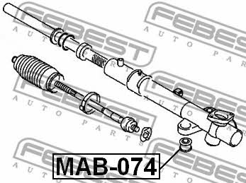 Купити Febest MAB074 – суперціна на EXIST.UA!