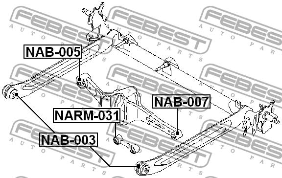 Купити Febest NAB005 – суперціна на EXIST.UA!