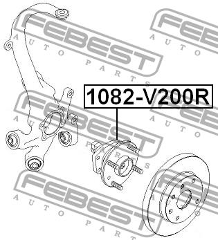 Купити Febest 1082V200R – суперціна на EXIST.UA!