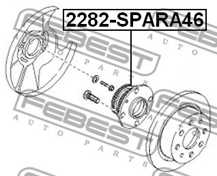 Купити Febest 2282SPARA46 – суперціна на EXIST.UA!