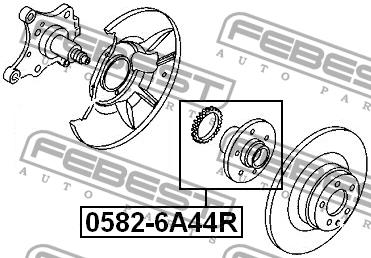 Купить Febest 05826A44R – отличная цена на EXIST.UA!