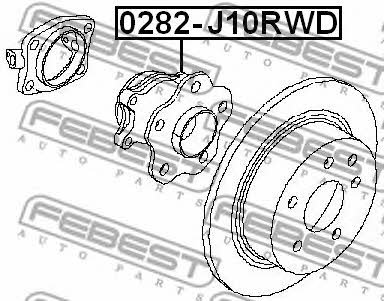 Купить Febest 0282-J10RWD по низкой цене в Украине!
