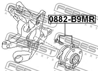 Купить Febest 0882B9MR – отличная цена на EXIST.UA!