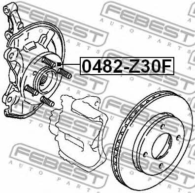 Купить Febest 0482-Z30F по низкой цене в Украине!