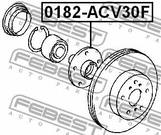 Купить Febest 0182-ACV30F по низкой цене в Украине!