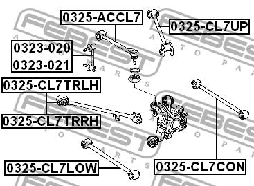 Купить Febest 0325CL7CON – отличная цена на EXIST.UA!