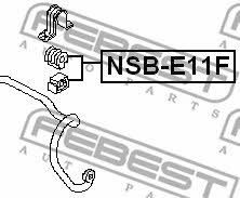 Купити Febest NSBE11F – суперціна на EXIST.UA!