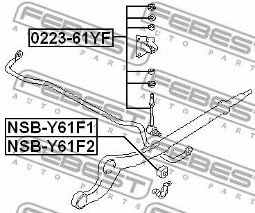 Купить Febest NSBY61F1 – отличная цена на EXIST.UA!