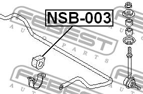 Купити Febest NSB003 – суперціна на EXIST.UA!