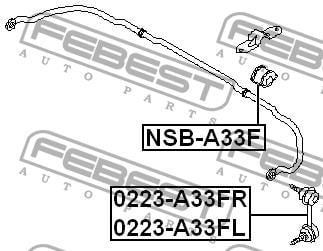 Купити Febest NSBA33F – суперціна на EXIST.UA!