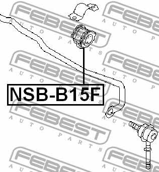 Купити Febest NSBB15F – суперціна на EXIST.UA!
