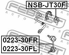 Купити Febest NSBJT30F – суперціна на EXIST.UA!