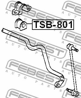 Купити Febest TSB801 – суперціна на EXIST.UA!