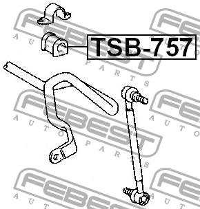 Купити Febest TSB757 – суперціна на EXIST.UA!