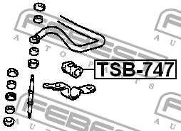 Купить Febest TSB747 – отличная цена на EXIST.UA!