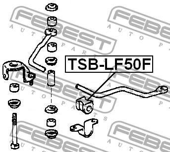 Купити Febest TSB-LF50F за низькою ціною в Україні!