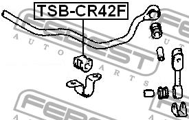 Купить Febest TSBCR42F – отличная цена на EXIST.UA!