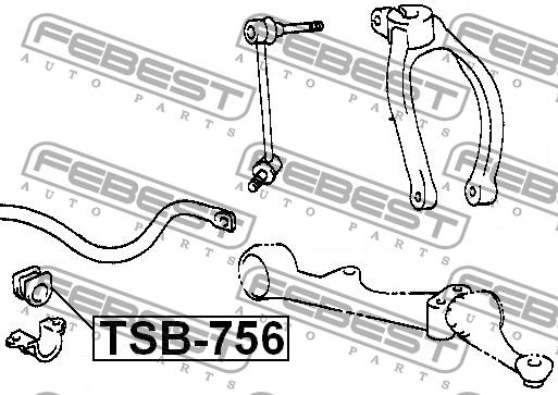 Купить Febest TSB-756 по низкой цене в Украине!