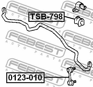 Купить Febest TSB-798 по низкой цене в Украине!