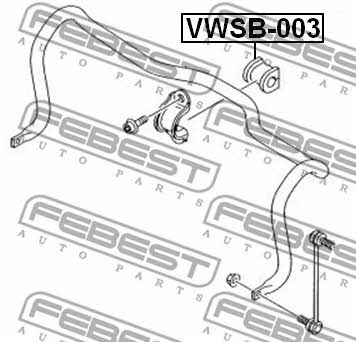 Купить Febest VWSB-003 по низкой цене в Украине!