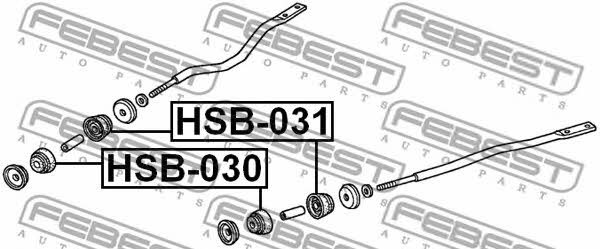 Купити Febest HSB-031 за низькою ціною в Україні!