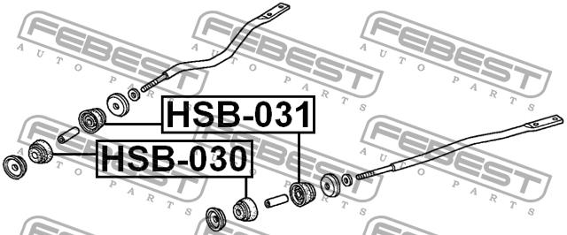 Купити Febest HSB031 – суперціна на EXIST.UA!