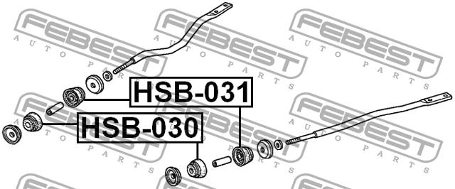 Купить Febest HSB030 – отличная цена на EXIST.UA!