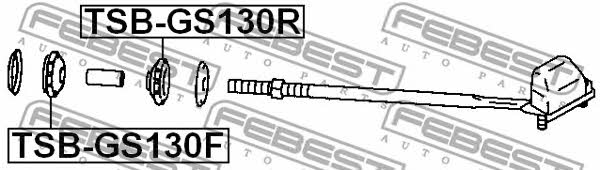 Купити Febest TSBGS130F – суперціна на EXIST.UA!