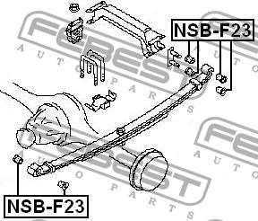 Купить Febest NSBF23 – отличная цена на EXIST.UA!