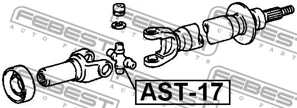 Купити Febest AST17 – суперціна на EXIST.UA!