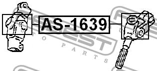 Купити Febest AS1639 – суперціна на EXIST.UA!