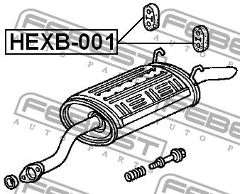 Купить Febest HEXB001 – отличная цена на EXIST.UA!