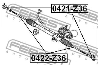 Купить Febest 0421Z36 – отличная цена на EXIST.UA!